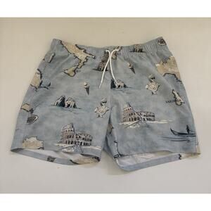 Hollister California Men's 4-Way Stretch Swim Trunks Inner Mesh XL NWT Preppy